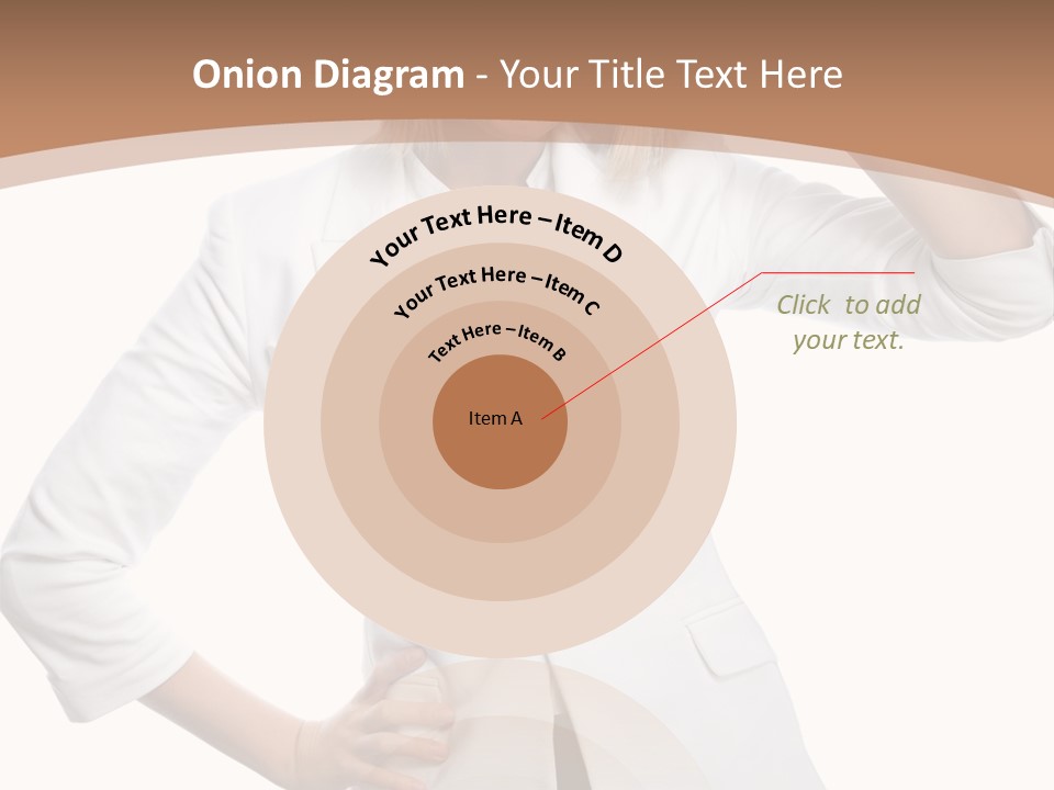 Health Happiness Woman PowerPoint Template