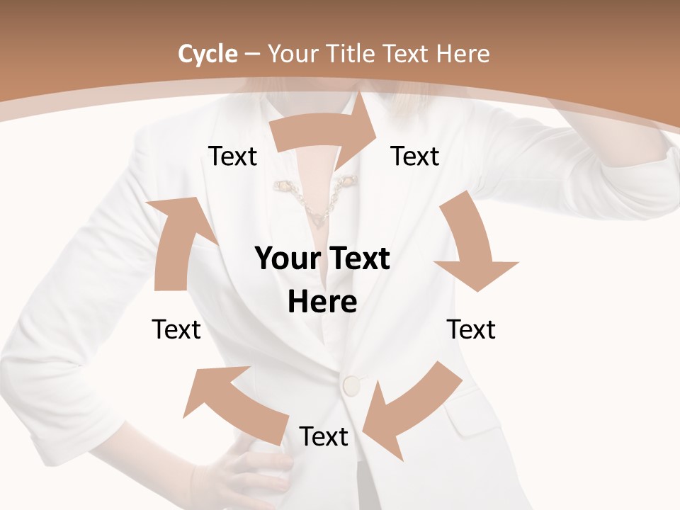 Health Happiness Woman PowerPoint Template