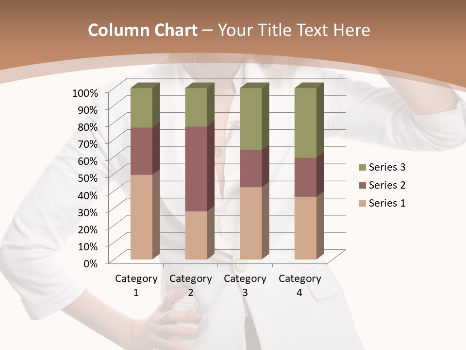 Health Happiness Woman PowerPoint Template