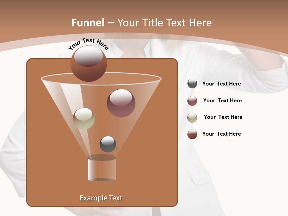 Health Happiness Woman PowerPoint Template