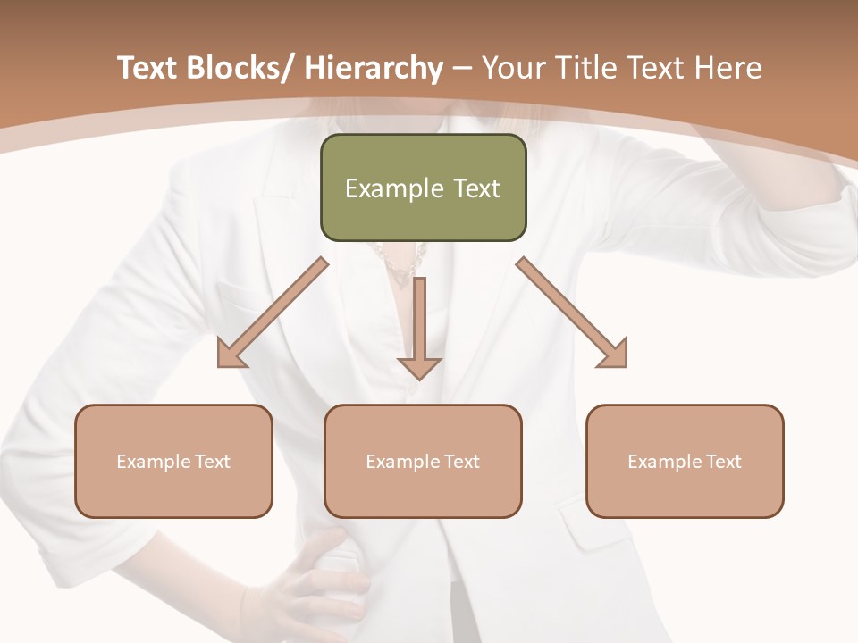 Health Happiness Woman PowerPoint Template
