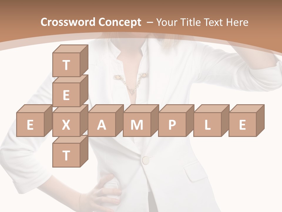 Health Happiness Woman PowerPoint Template