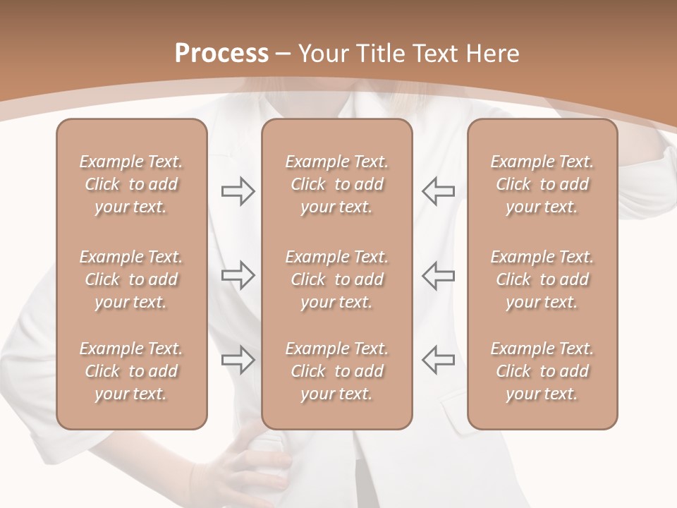 Health Happiness Woman PowerPoint Template