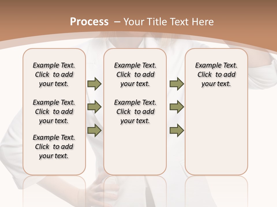 Health Happiness Woman PowerPoint Template