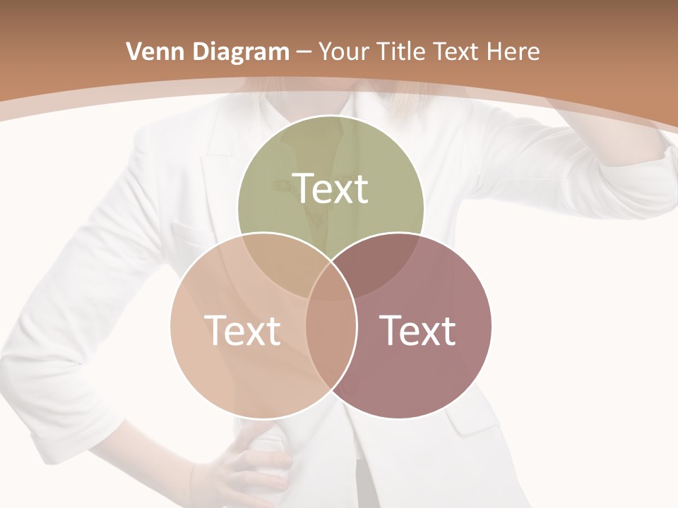 Health Happiness Woman PowerPoint Template