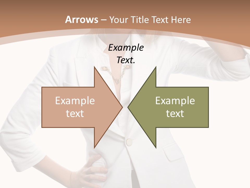 Health Happiness Woman PowerPoint Template