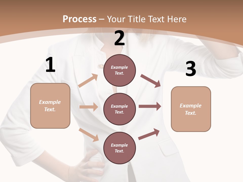 Health Happiness Woman PowerPoint Template