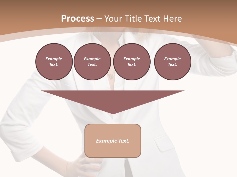 Health Happiness Woman PowerPoint Template