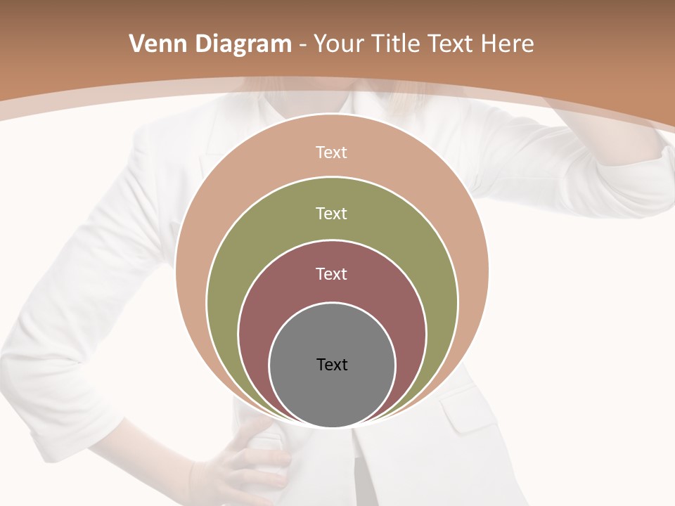 Health Happiness Woman PowerPoint Template