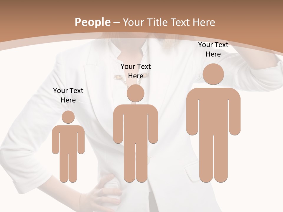 Health Happiness Woman PowerPoint Template