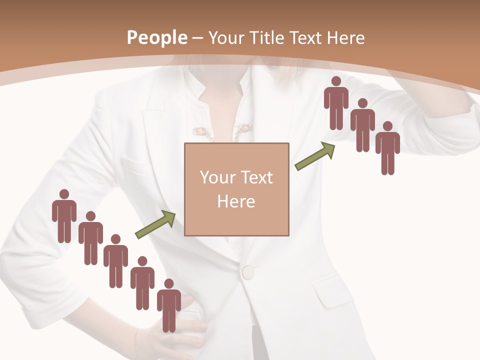 Health Happiness Woman PowerPoint Template