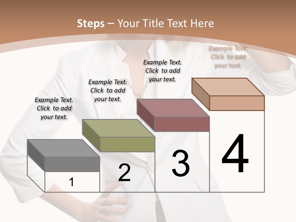 Health Happiness Woman PowerPoint Template