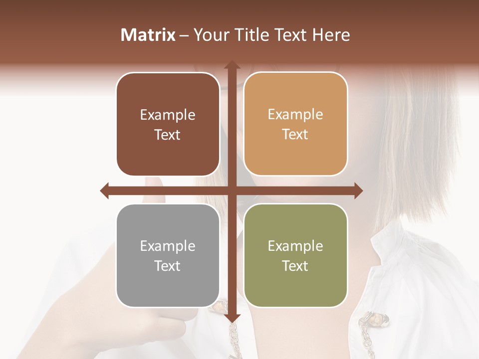 Successful Corporate Smiling PowerPoint Template