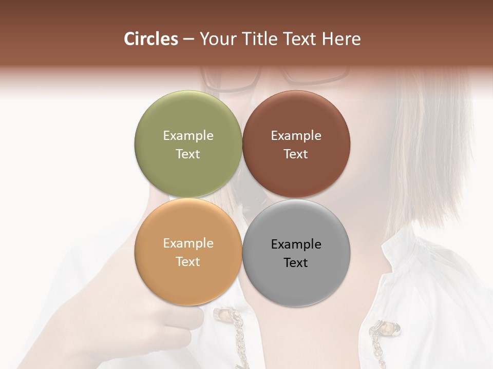 Successful Corporate Smiling PowerPoint Template