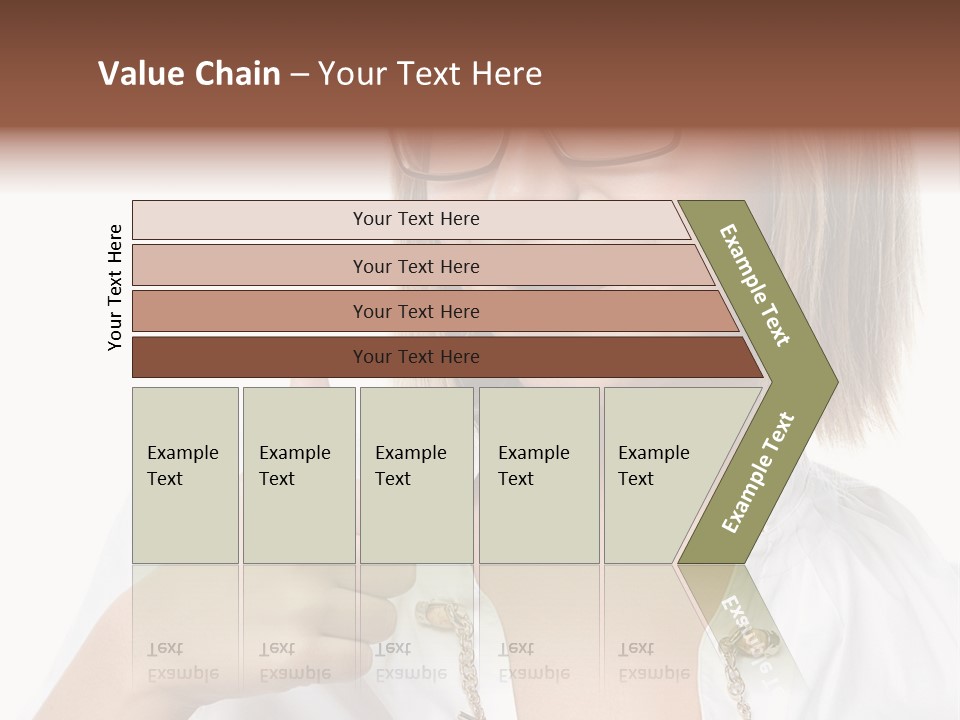 Successful Corporate Smiling PowerPoint Template