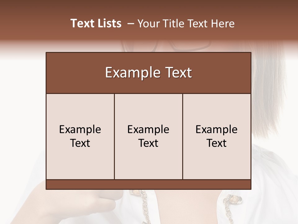 Successful Corporate Smiling PowerPoint Template
