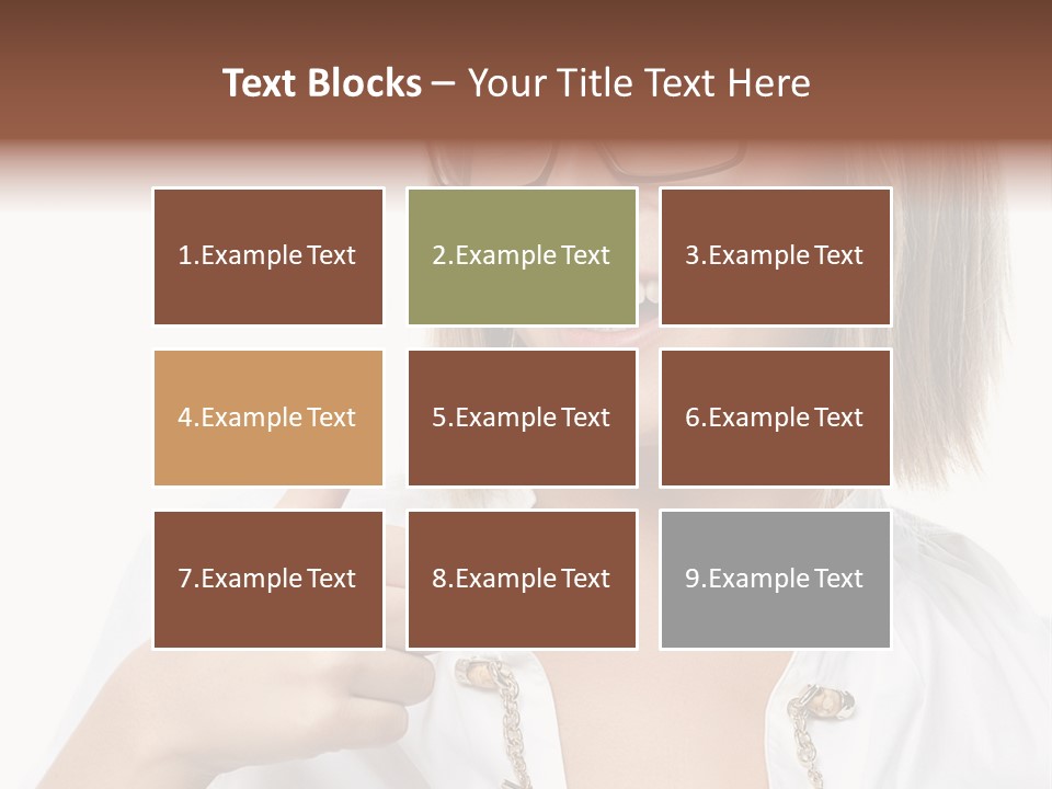 Successful Corporate Smiling PowerPoint Template