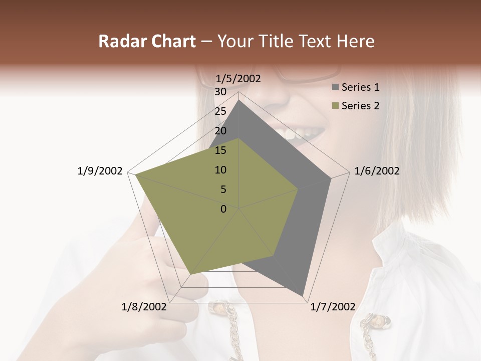 Successful Corporate Smiling PowerPoint Template