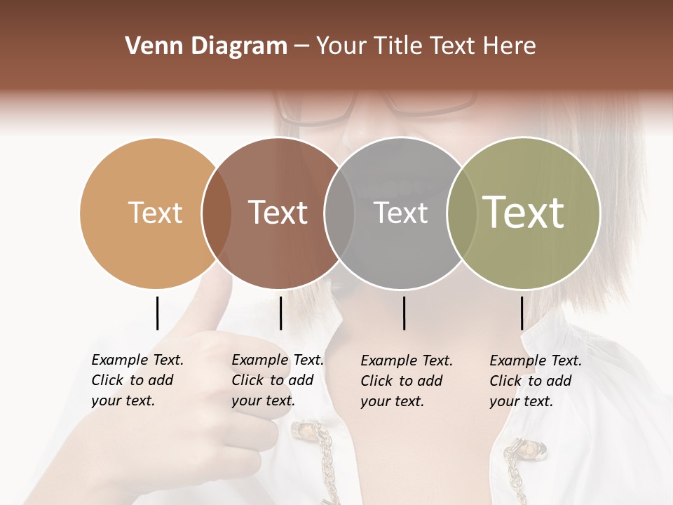 Successful Corporate Smiling PowerPoint Template