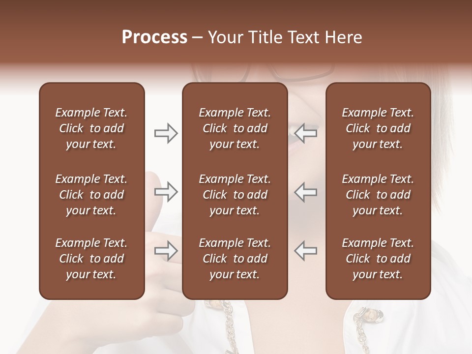 Successful Corporate Smiling PowerPoint Template