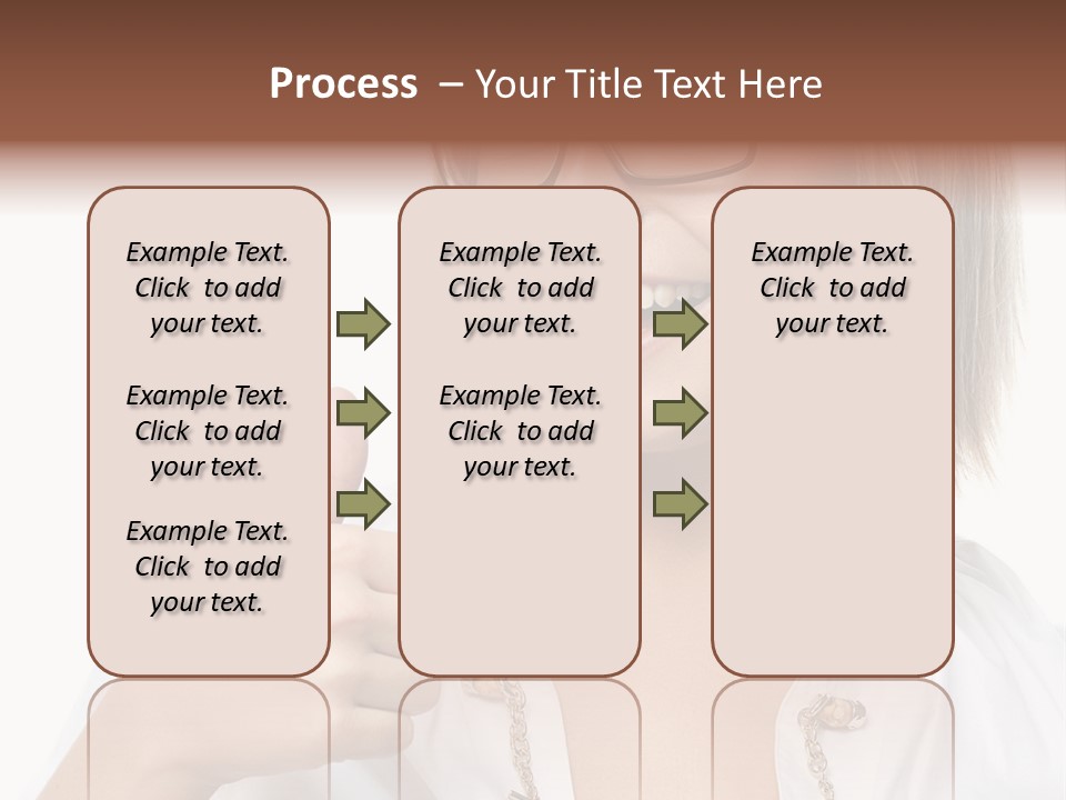 Successful Corporate Smiling PowerPoint Template