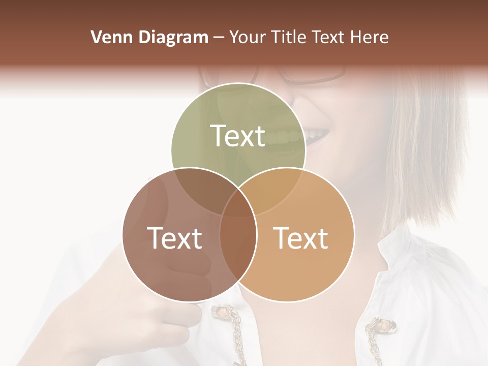 Successful Corporate Smiling PowerPoint Template