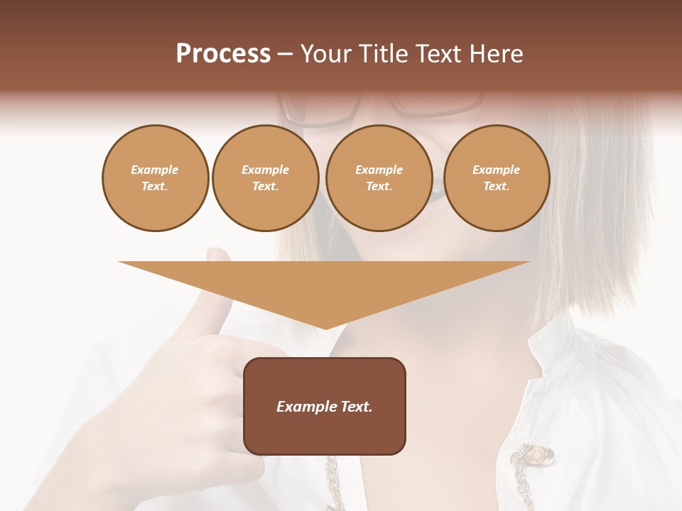 Successful Corporate Smiling PowerPoint Template
