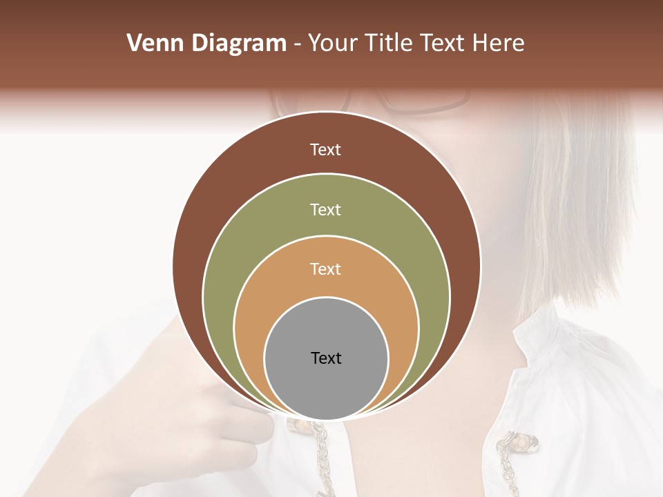 Successful Corporate Smiling PowerPoint Template