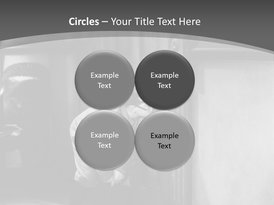 Male Furtive Teenage Boys PowerPoint Template