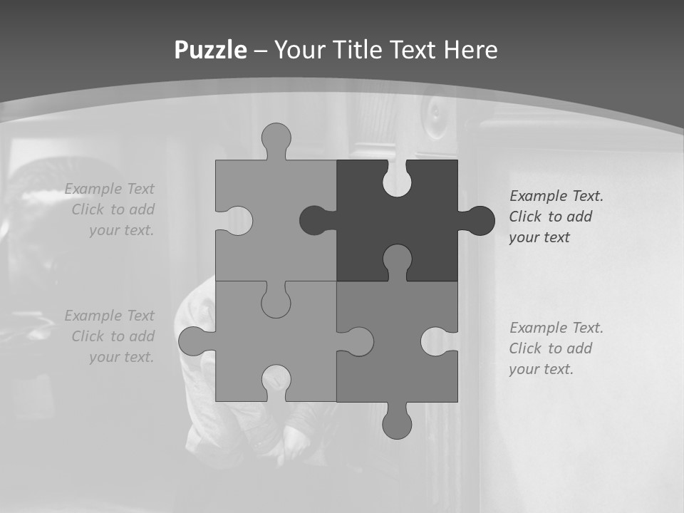 Male Furtive Teenage Boys PowerPoint Template