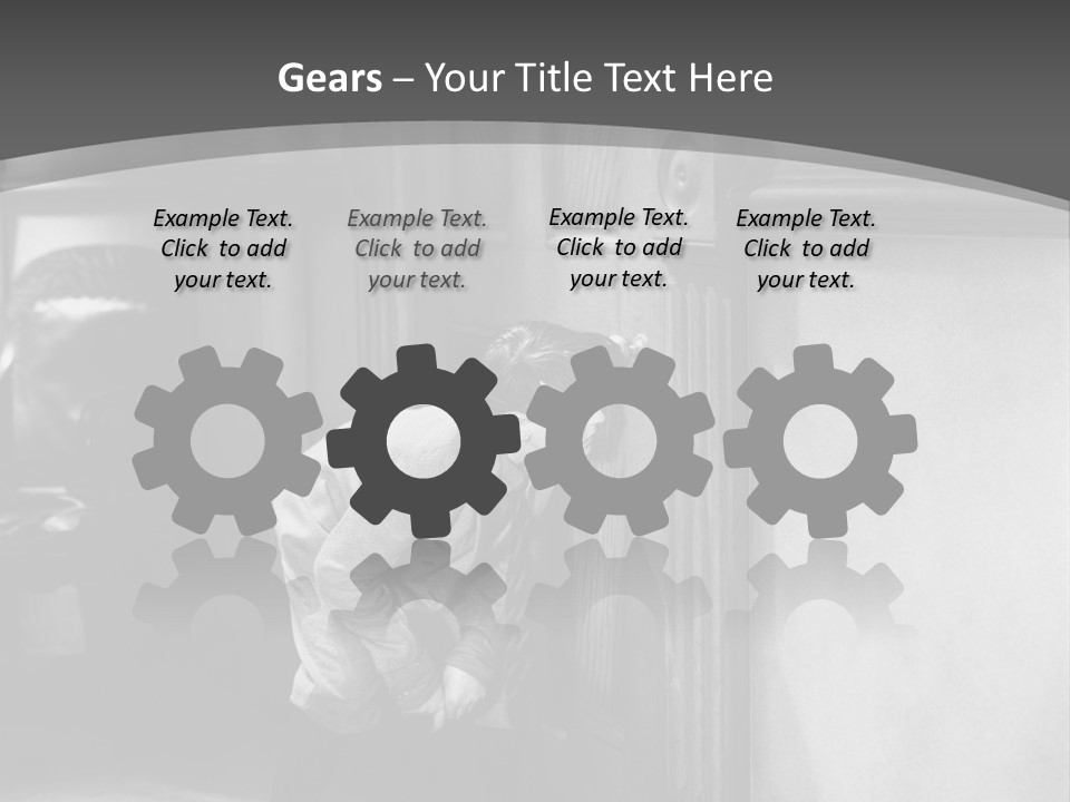 Male Furtive Teenage Boys PowerPoint Template