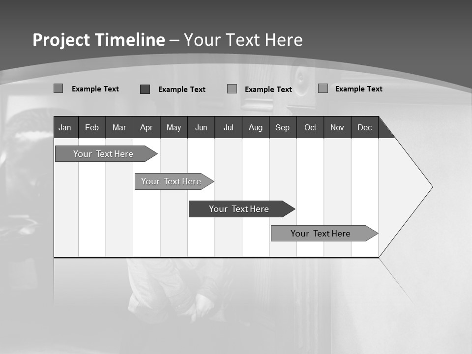 Male Furtive Teenage Boys PowerPoint Template