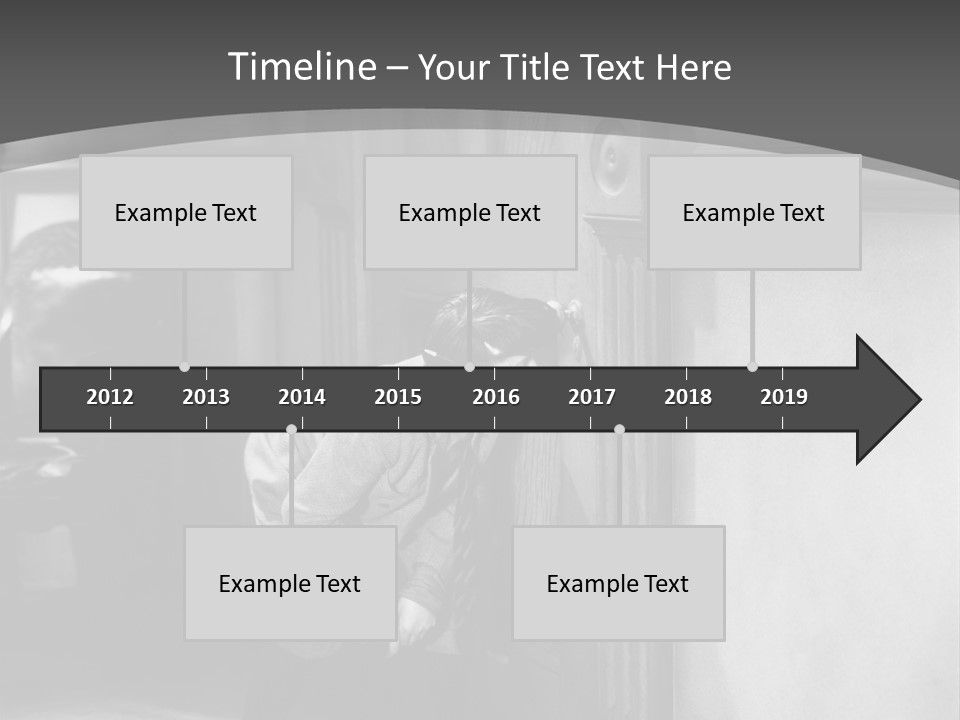 Male Furtive Teenage Boys PowerPoint Template