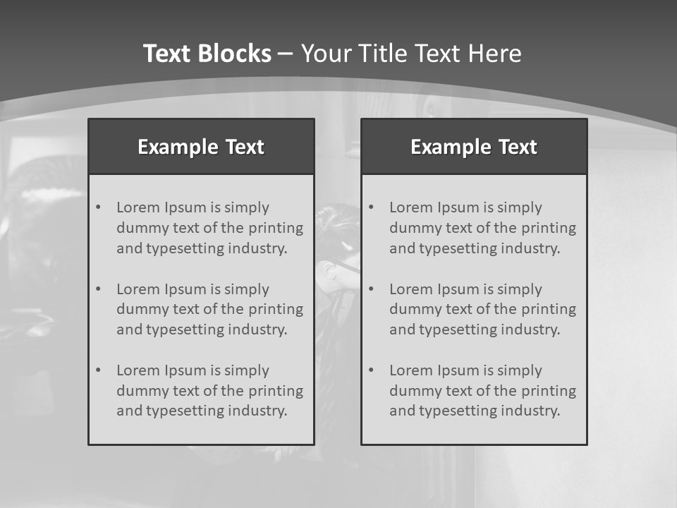 Male Furtive Teenage Boys PowerPoint Template