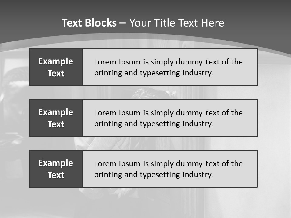 Male Furtive Teenage Boys PowerPoint Template