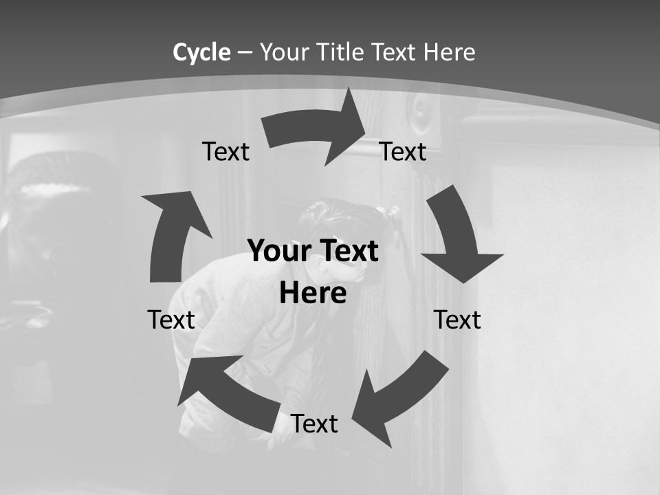 Male Furtive Teenage Boys PowerPoint Template