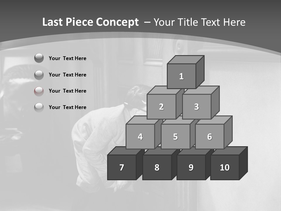 Male Furtive Teenage Boys PowerPoint Template