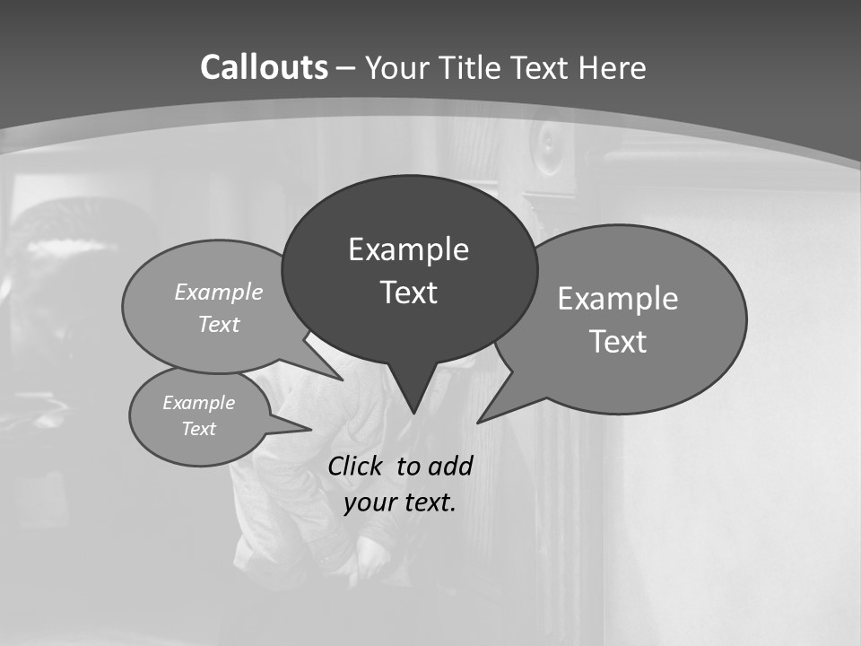 Male Furtive Teenage Boys PowerPoint Template