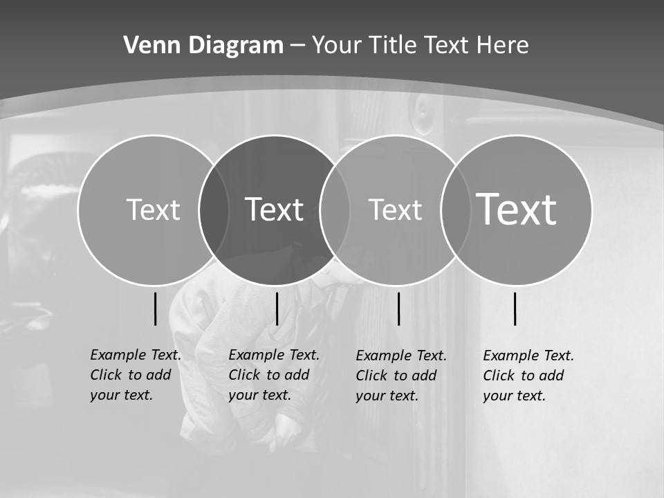 Male Furtive Teenage Boys PowerPoint Template