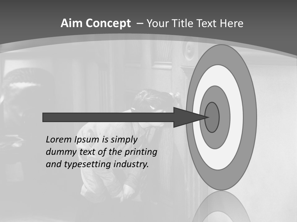 Male Furtive Teenage Boys PowerPoint Template