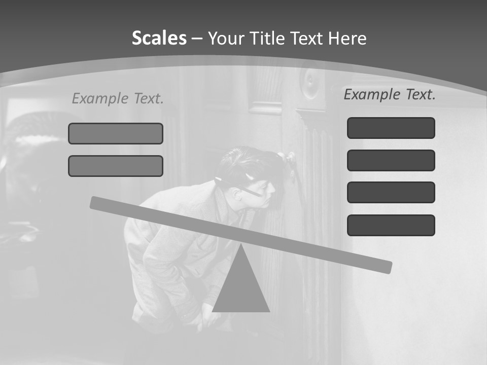 Male Furtive Teenage Boys PowerPoint Template