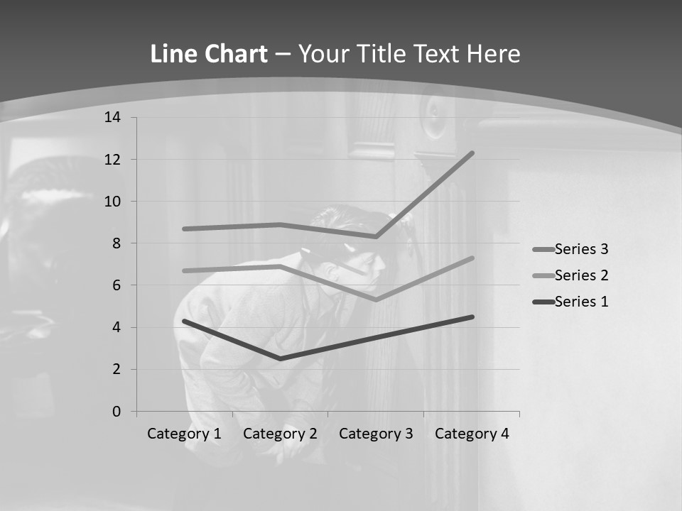 Male Furtive Teenage Boys PowerPoint Template