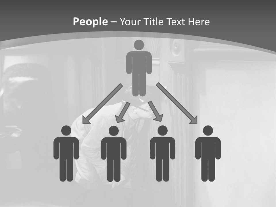 Male Furtive Teenage Boys PowerPoint Template