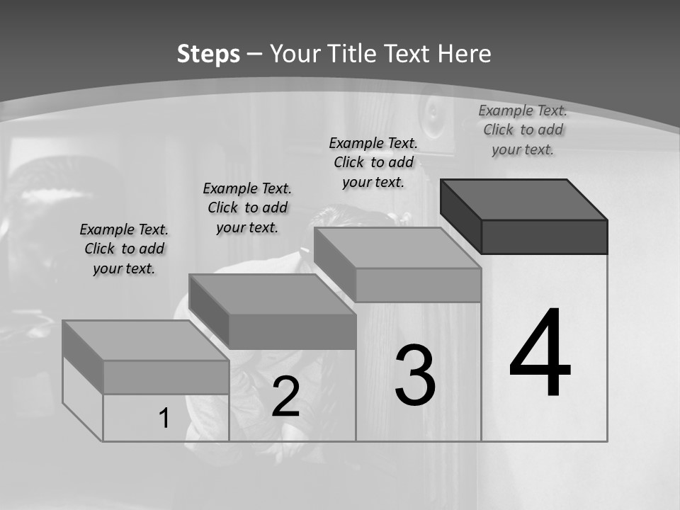Male Furtive Teenage Boys PowerPoint Template