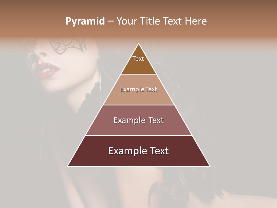 Show Portrait Eye PowerPoint Template