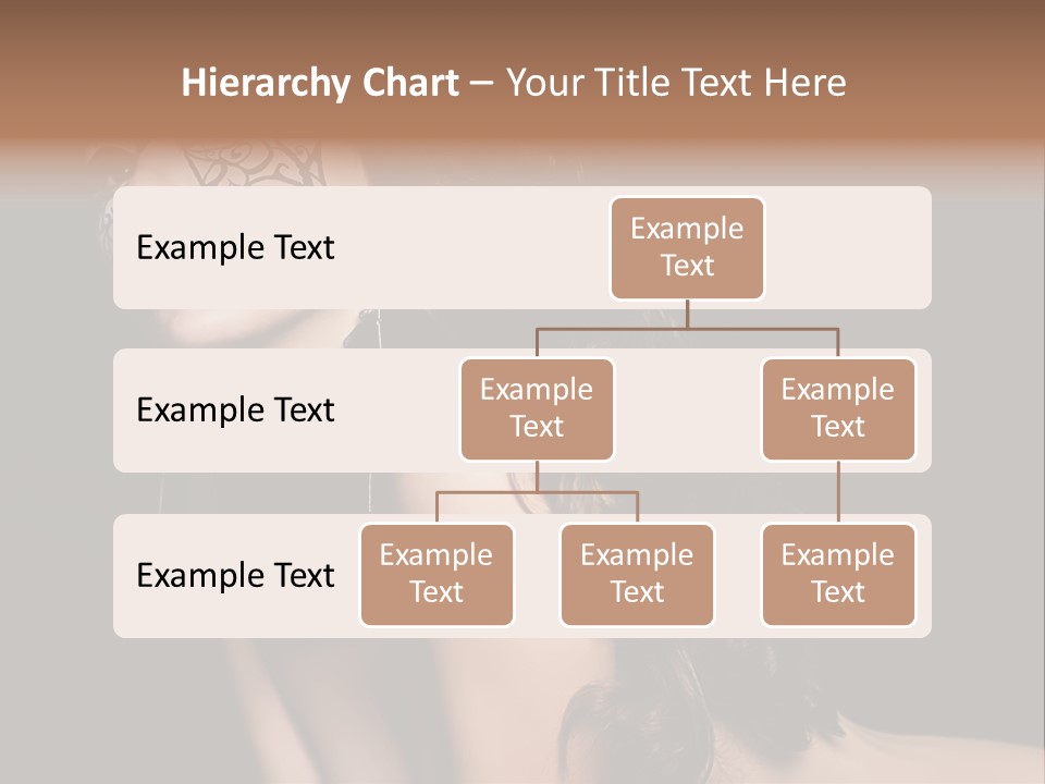Show Portrait Eye PowerPoint Template