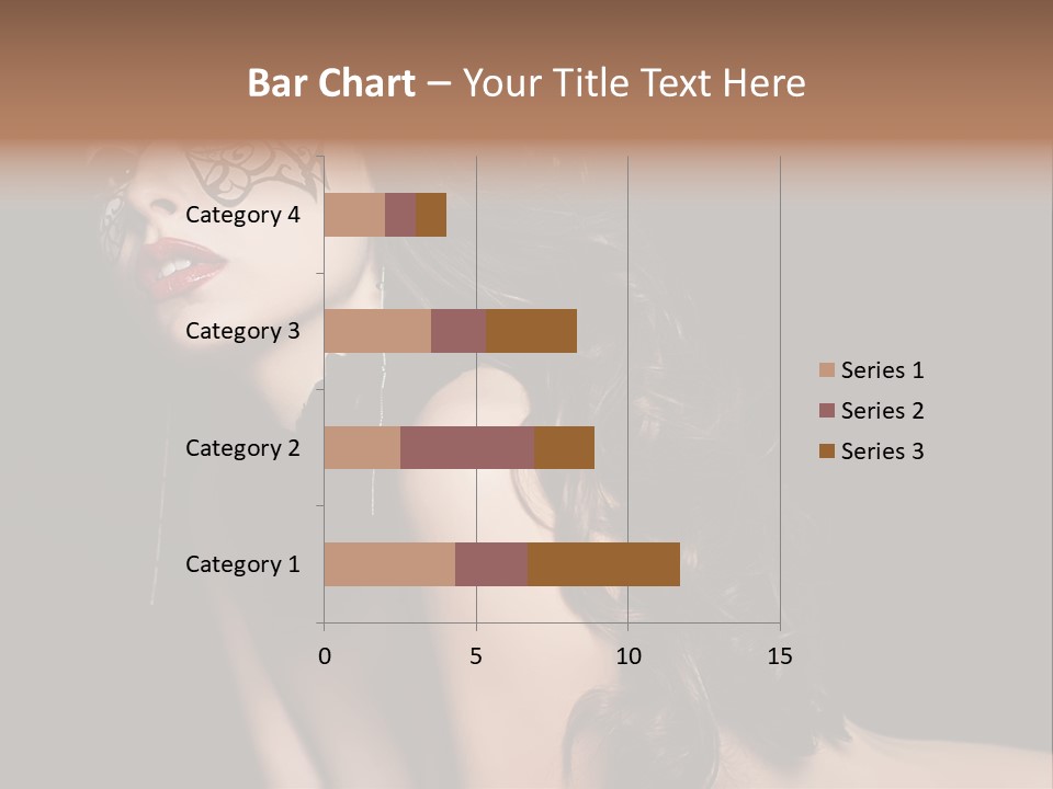 Show Portrait Eye PowerPoint Template