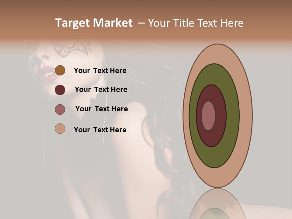 Show Portrait Eye PowerPoint Template