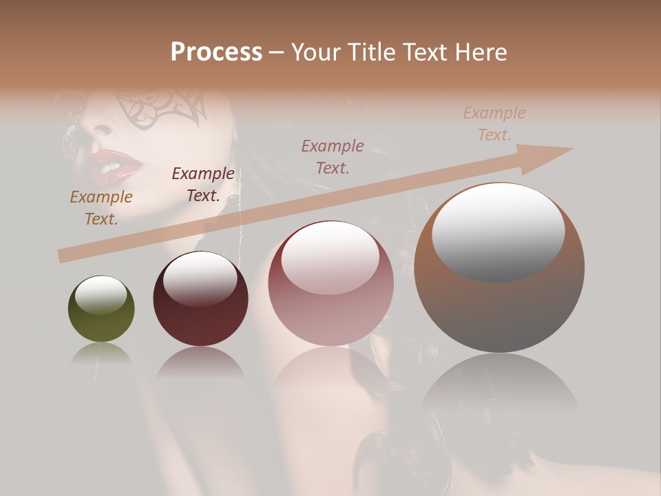 Show Portrait Eye PowerPoint Template