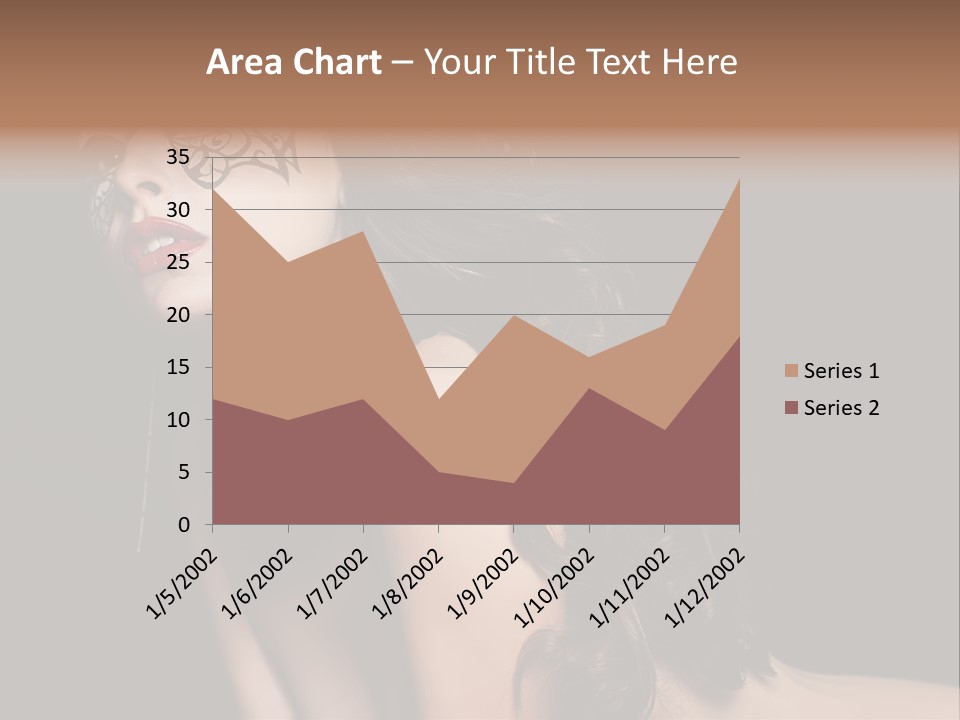 Show Portrait Eye PowerPoint Template